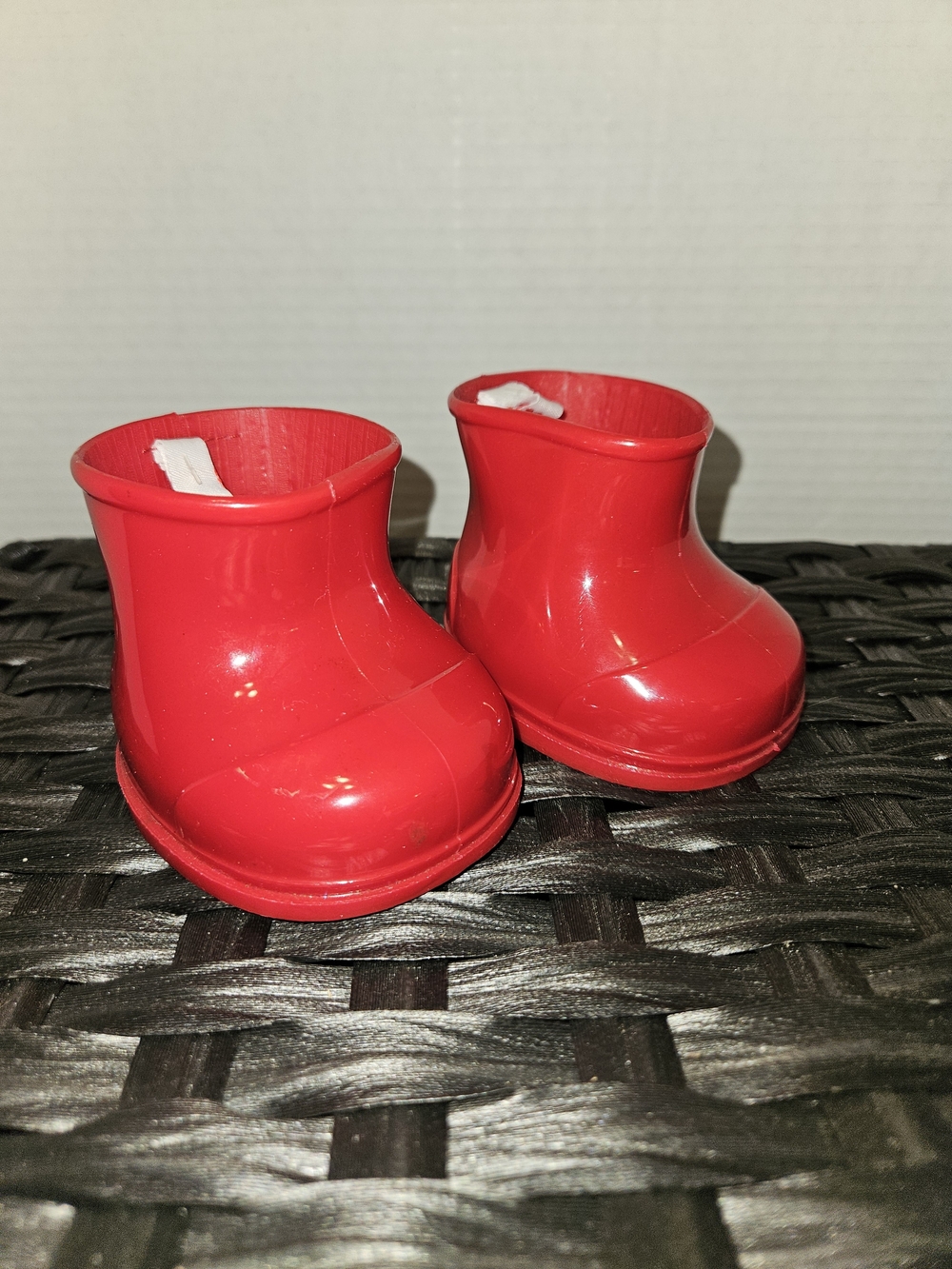 Build-A-Bear Red Glossy Doll Rain Boots